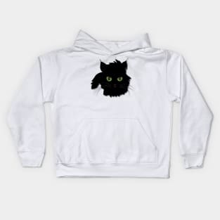 Black Cat Kids Hoodie